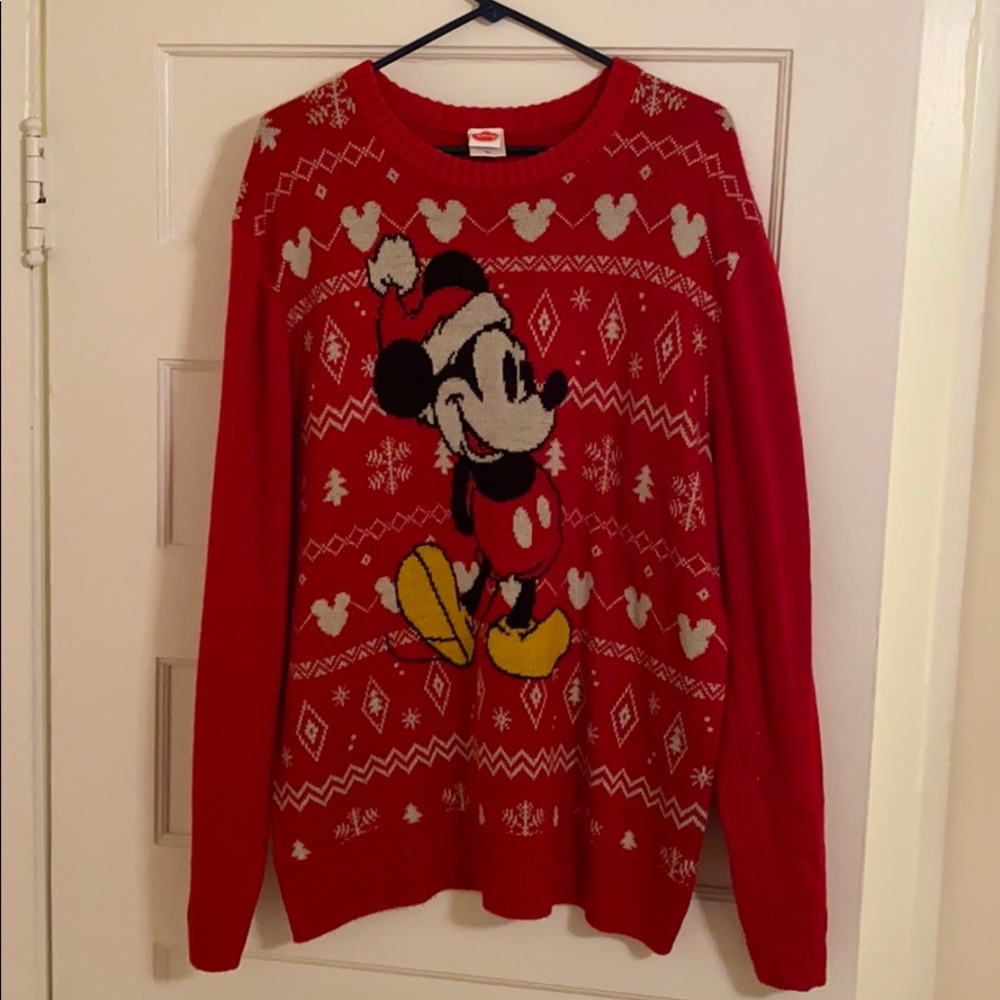 Disney’s Mickey Mouse Ugly Holiday Sweater